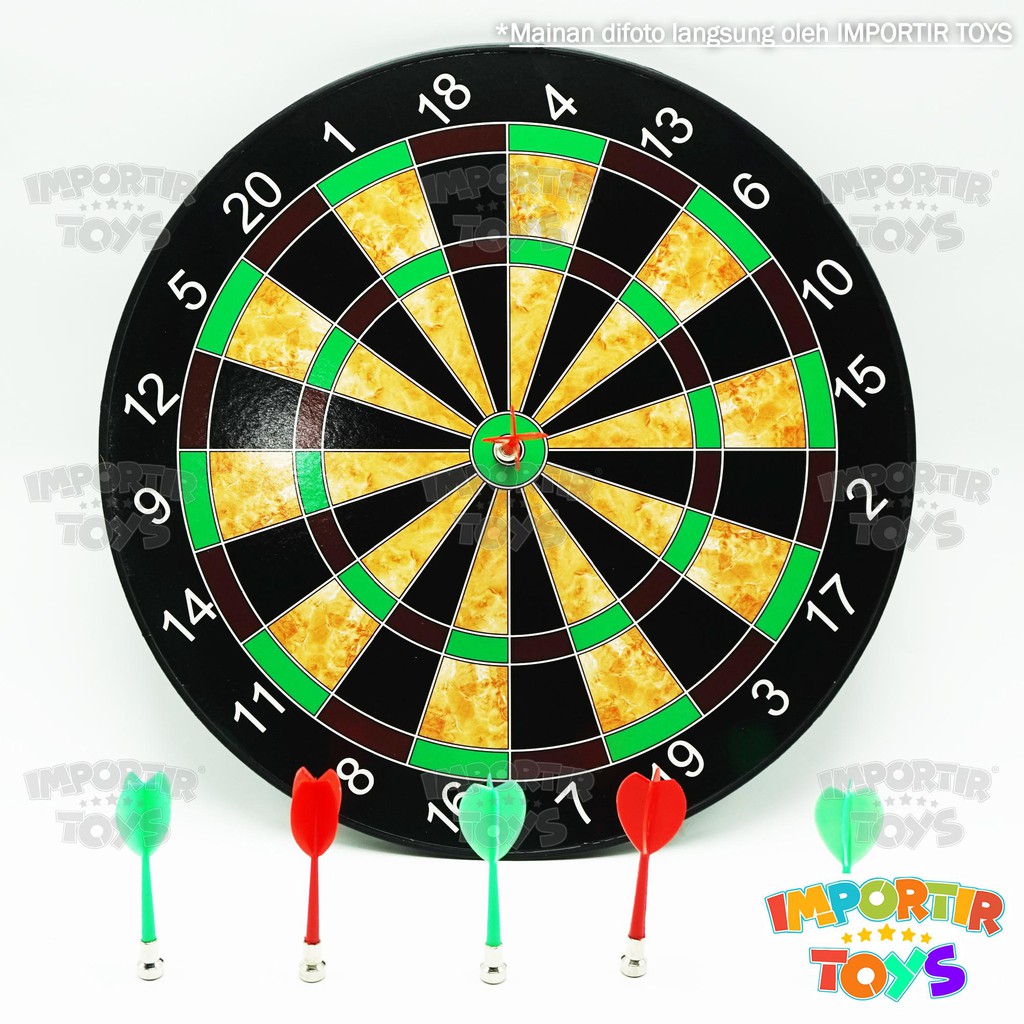 Magnet Panah Busur BESAR Dart Game Berkualitas Import