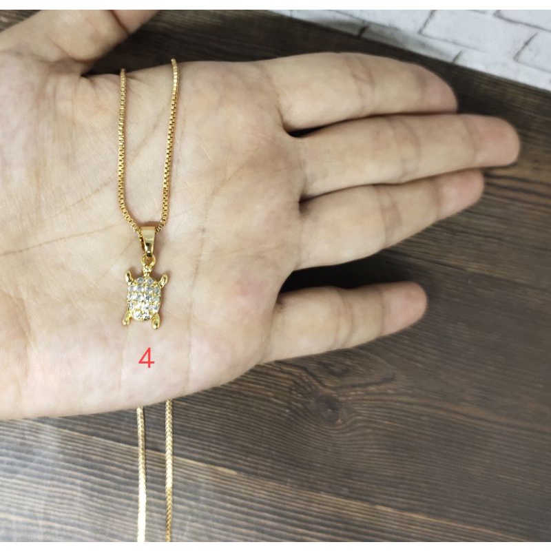 Fifi Fashion Kalung Fashion Xuping Maela Lapis Emas 18k Perhiasan  08#28#