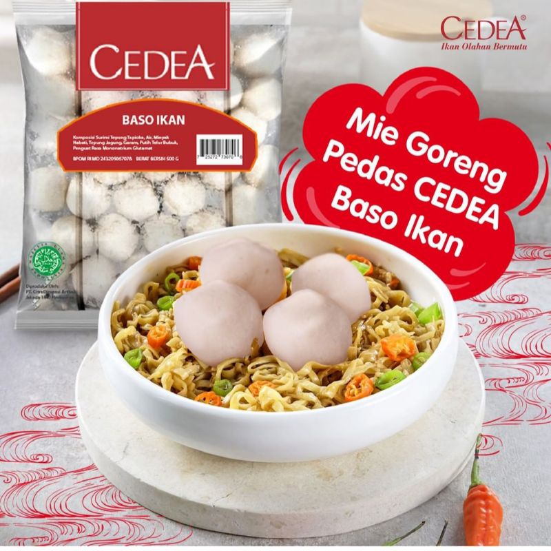 

Cedea Fish Ball/Bakso Ikan 500gr