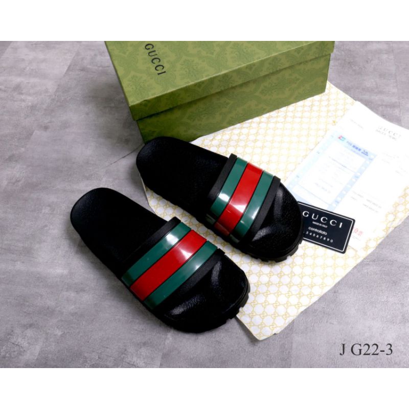 RESTOK  SANDAL PRIA GUCCI G22-3 PLATINUM LIKE ORI