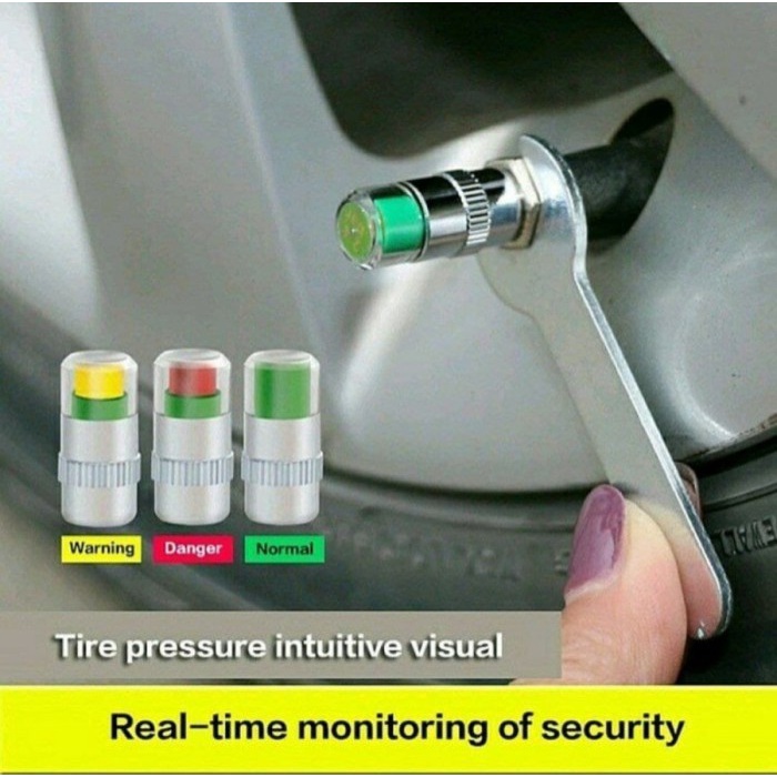 PENTIL BAN ILUX - DENGAN INDIKATOR TEKANAN BAN 4PCS