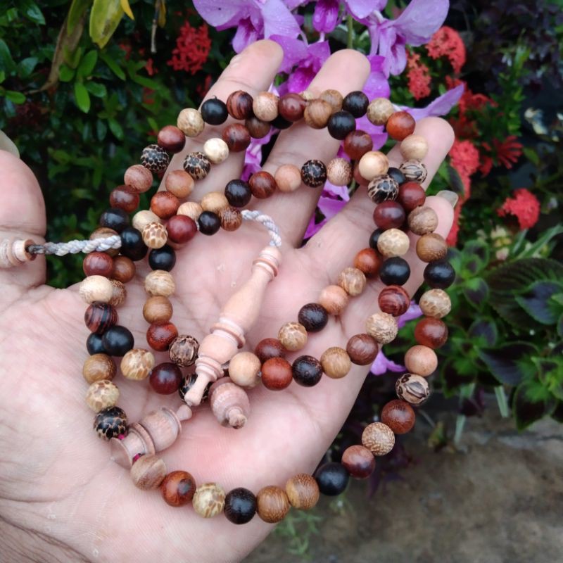 tasbih kombinasi 11 kayu bertuah 8mm