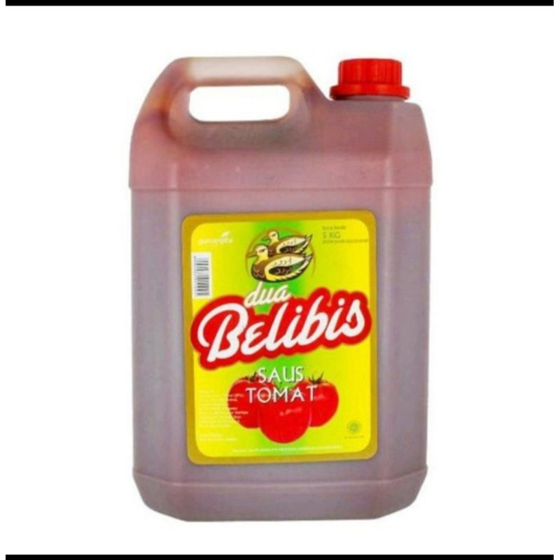 

Dua Belibis saus Tomat Jerigen 5 kg