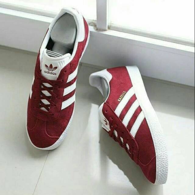 ADIDAS GAZELLE MAROON PREMIUM HIGH QUALITY BNIB