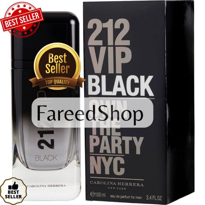 PERFUME 212 VIP MEN BLACK 100ML