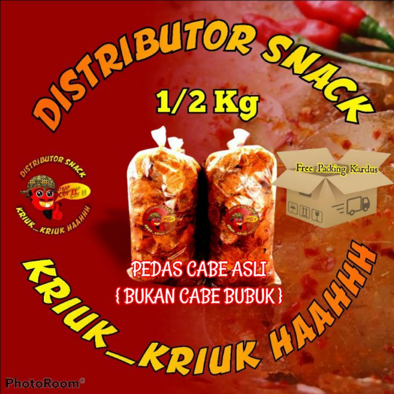 KERIPIK KACA ½ Kg / Keripik kaca pedas daun jeruk / keripik kaca 500 gr