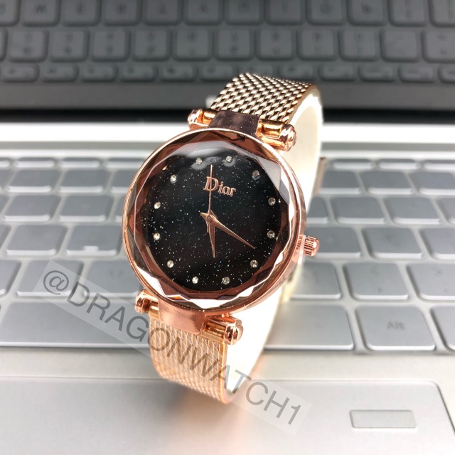 ［Ready Stock］Jam tangan wanita karet pasir gaya klasik  S1114