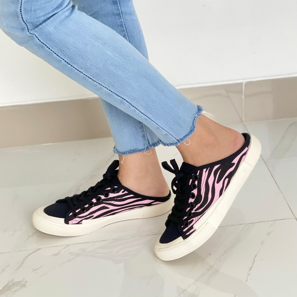 ZARA MULES SNEAKERS SEPATU TALI 01729
