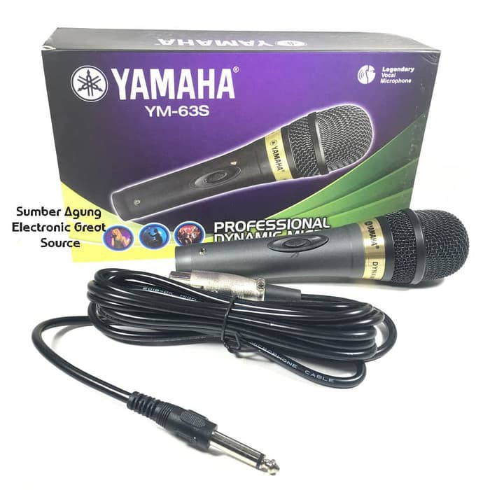 Mic YM63S YAMAHA Microhpone Untuk Menyanyi Pidato 63S