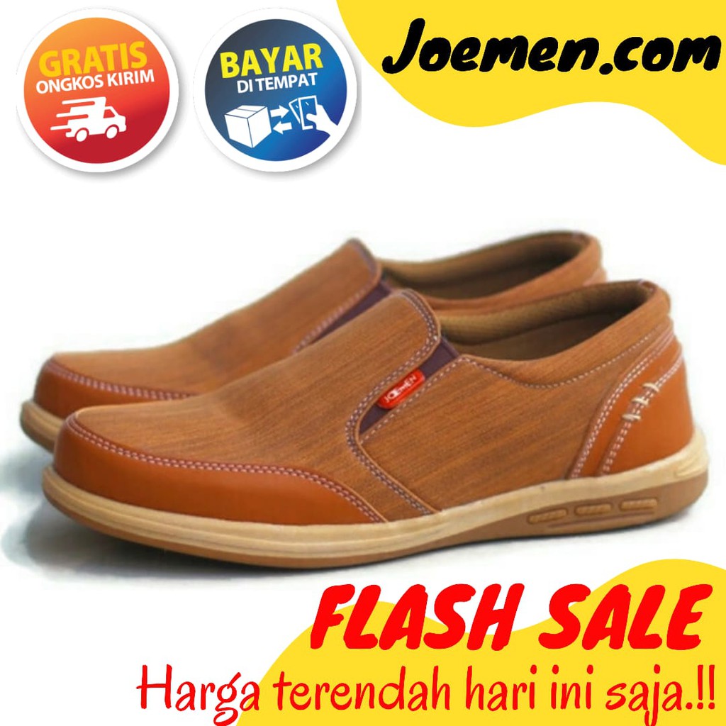  Sepatu  Kulit  J 28 original Fashion pria sepatu  cowok 