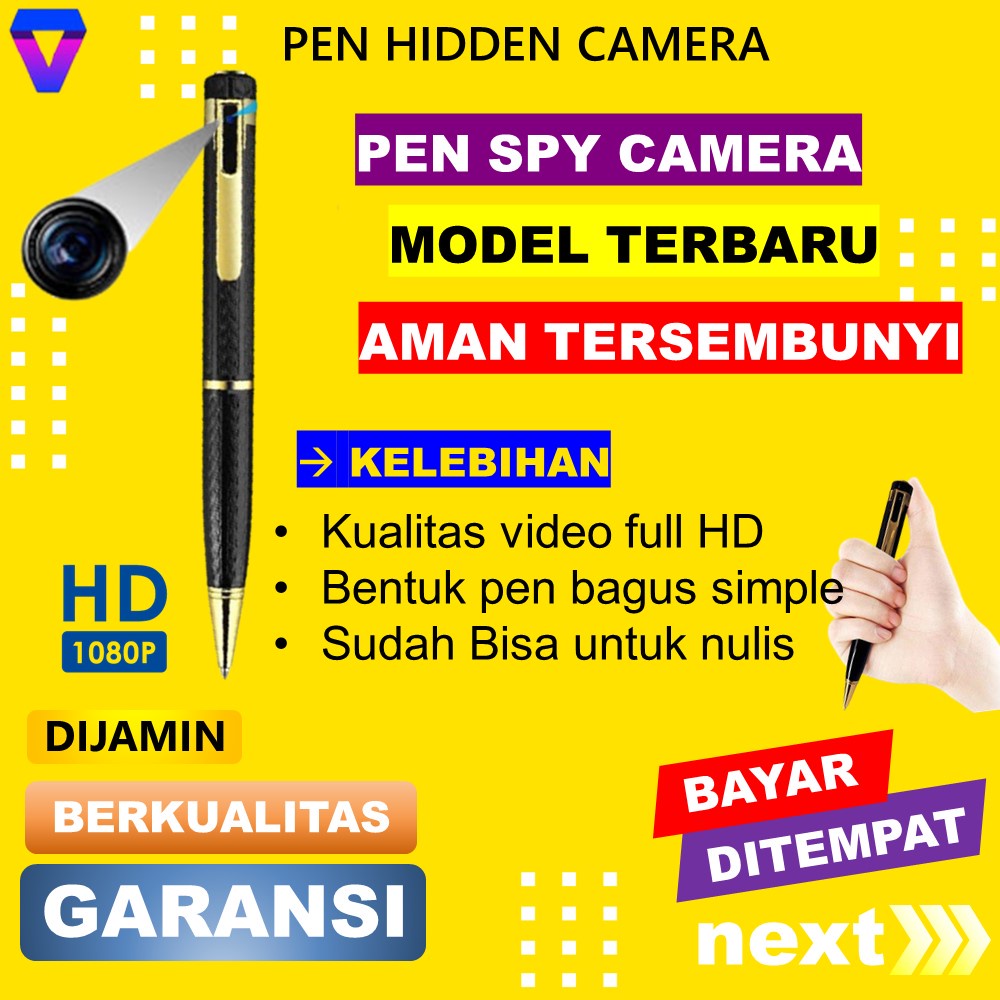 Kamera Pengintai Mini Tanpa Kabel Camera Mini CCTV Kecil Tersembunyi NON Wifi SPY cam spycam IP Hidden Camera HD Portable Murah Mata Mata Pengintip Alat Keamanan Rumah js160