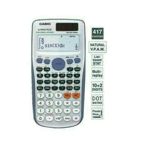 

Kalkulator Scientific Casio FX-991ES PLUS Ori Garansi Resmi