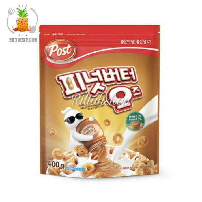 

Post Cereal/Peanut Butter O's Cereal 400g (Non Halal)