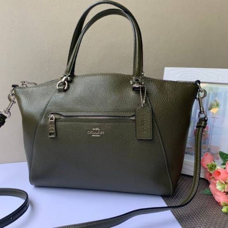 Coach Prairie Satchel Cargo Green