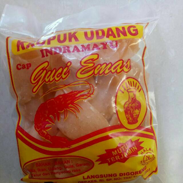 Krupuk cap "GUCI EMAS"  150 gram