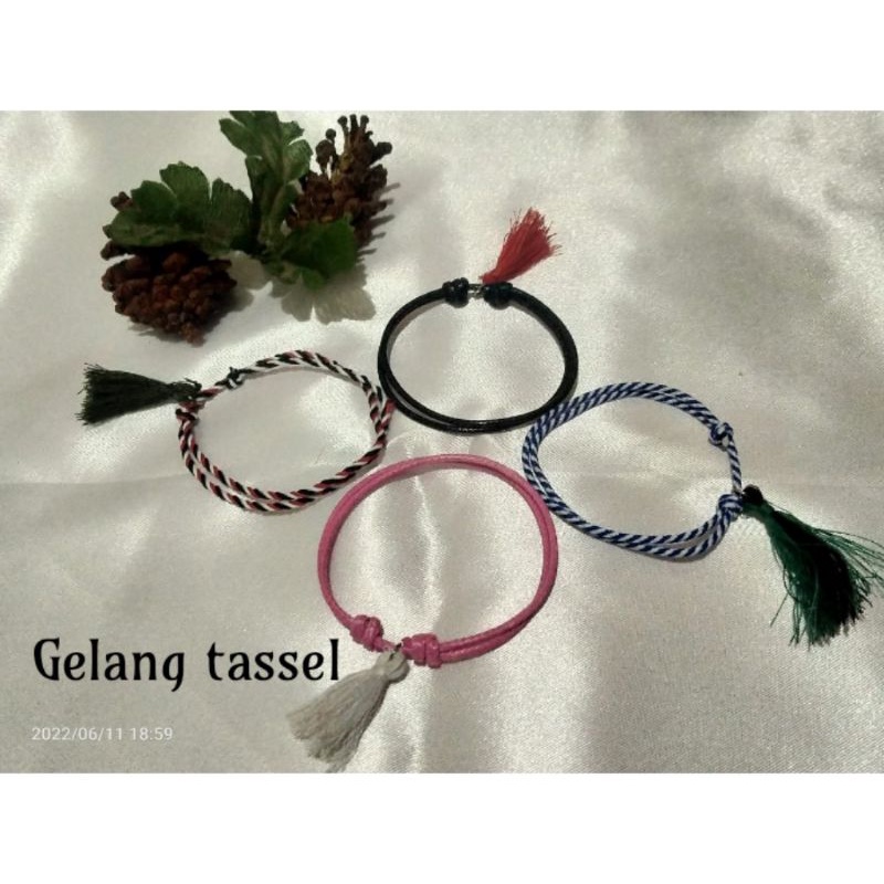 GELANG TASSEL |Gelang tali