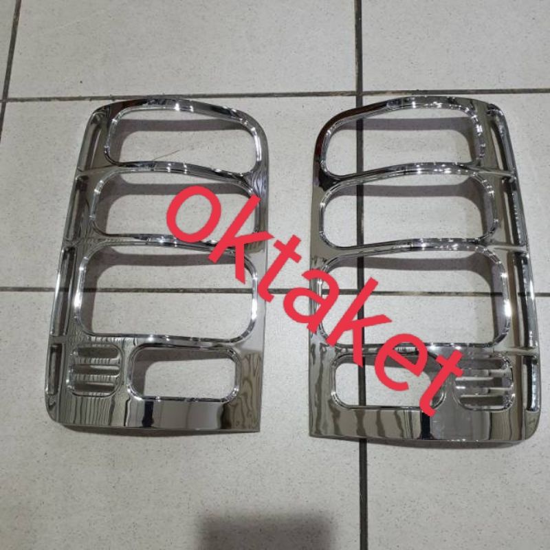 garnish lampu belakang New Kijang 2000 chrome