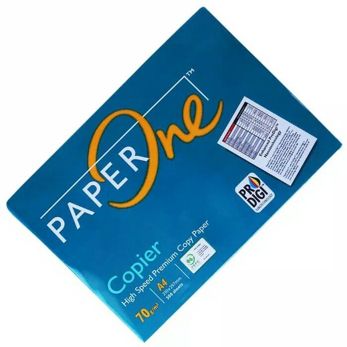 

GRH 435 KERTAS HVS A4 70 GRAM PAPER ONE ISI 500 LEMBAR GROSIR TERMURAH