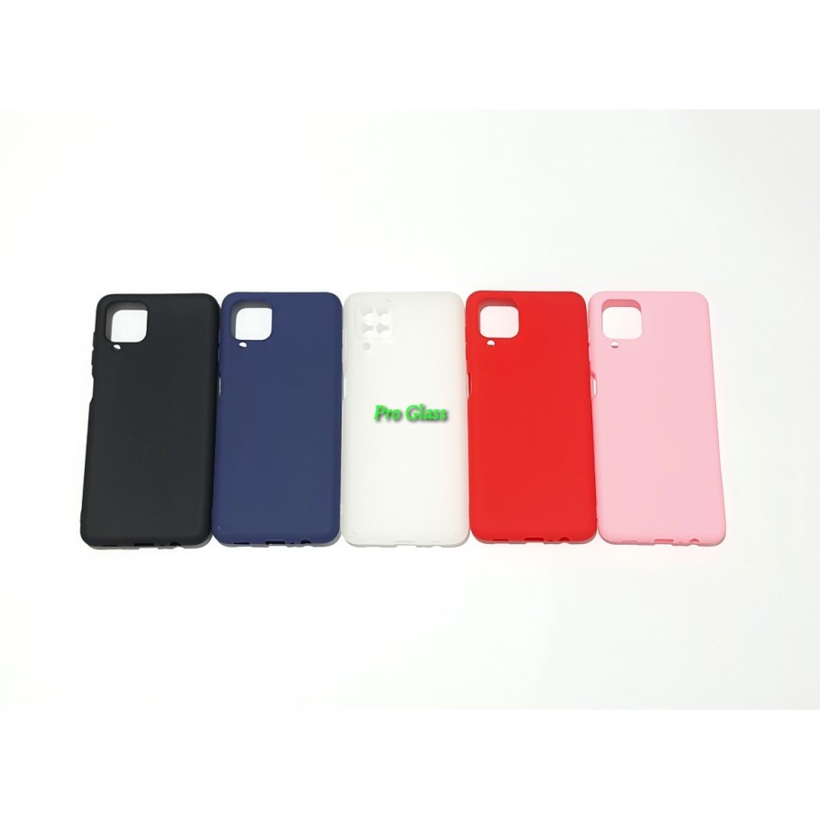 C107 Samsung A12 Colourful Ultrathin Silicone Matte Soft Case