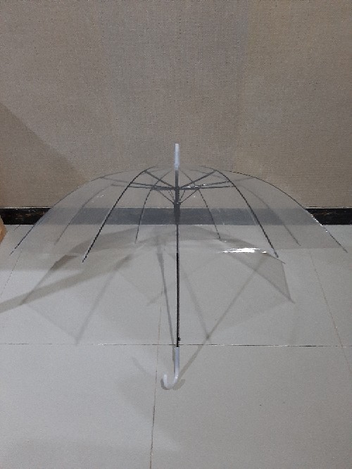 Payung Transparan Butek Mosa