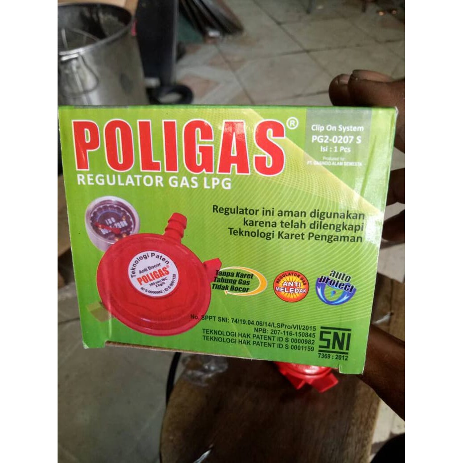 regulator poligas double lock