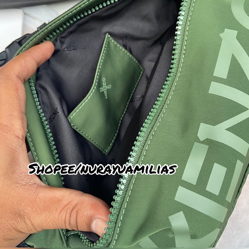 Waistbag kz X import waist bag pria wanita tas selempang knz x