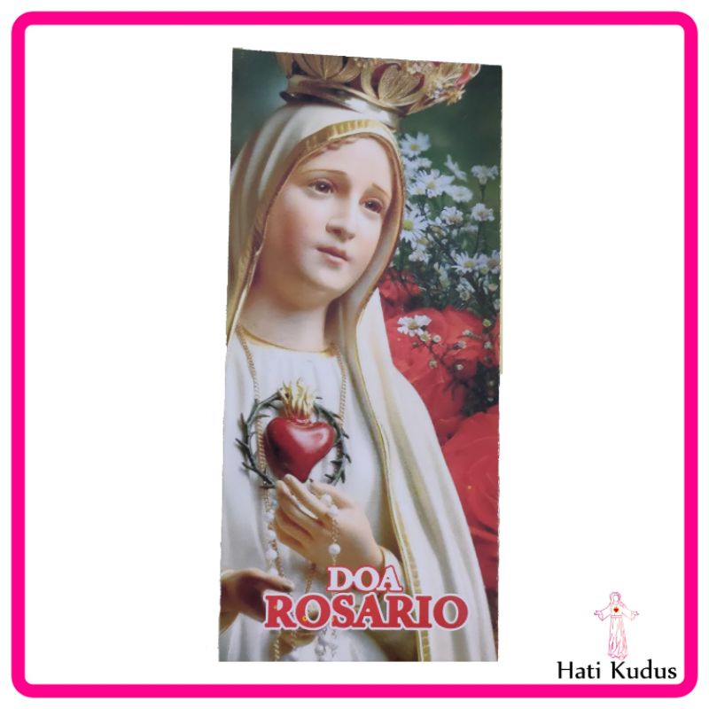 

Kaplet Doa Rosario + Panduan Berdoa Rosario