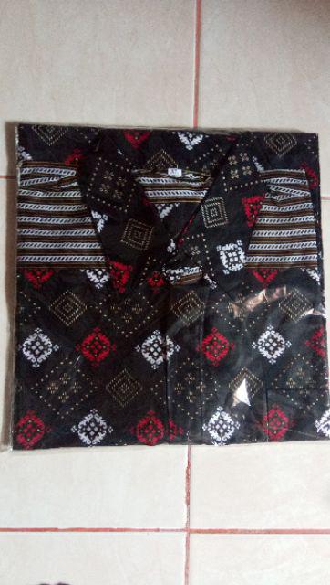 Kemeja Batik Pria Motif Abas