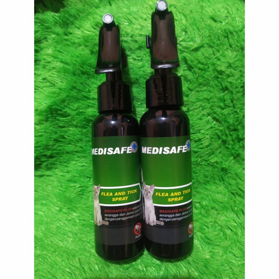 Medisafe Obat Kutu Jamur Kucing Anjing Kelinci Obat Spray Kutu 100ml