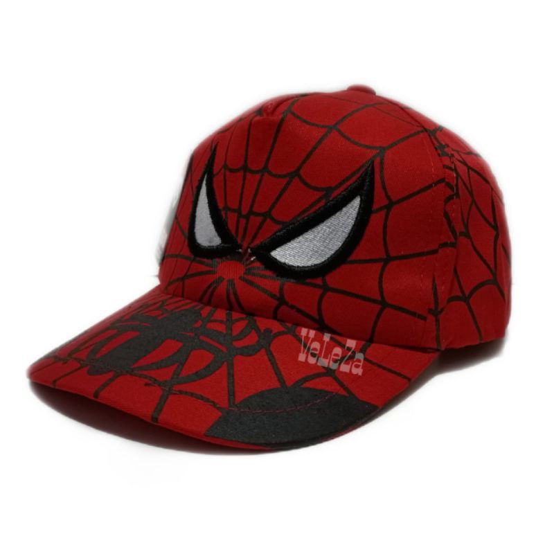 Topi Anak / Topi Anak Laki-Laki / Topi Anak Spiderman Bordir