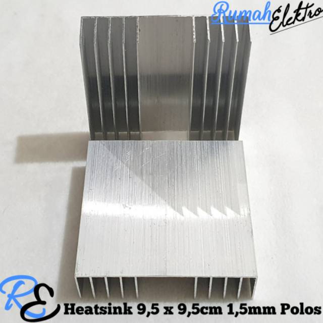 Heatsink 10 sirip 10 cm 1.5mm