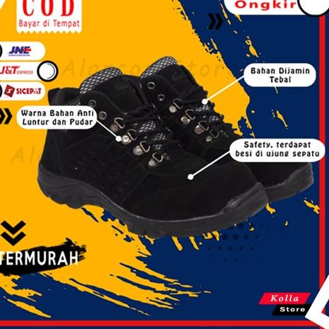 btu-61 COD | Sepatu Safety Pria Safety Shoes Sepatu Safety Krisbow Safety Boot Safety Shoes Pria Sep