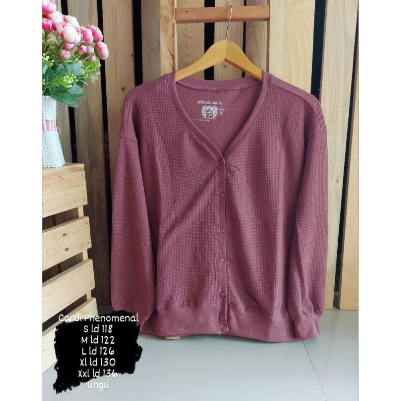 SWEATER RAJUT CARDIGAN PHENOMENAL ORIGINAL SWEATER BUSUI