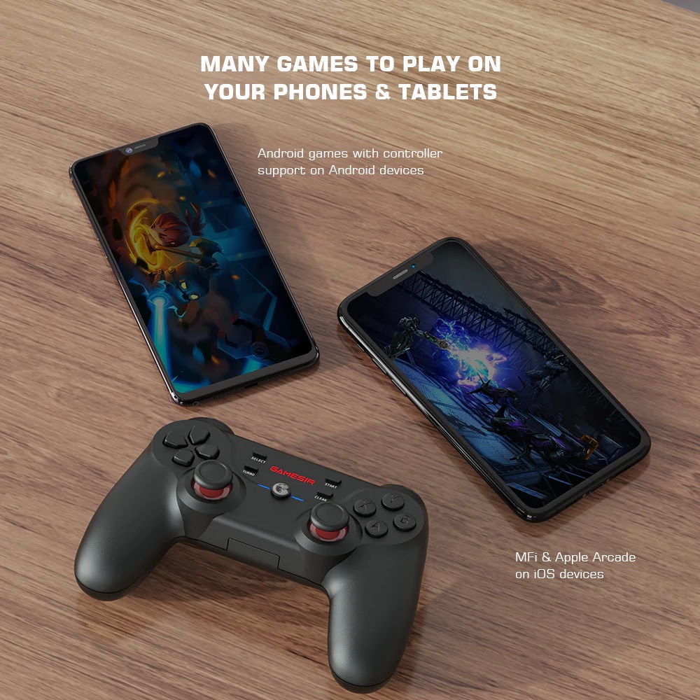 GAMESIR T3S - Multi-Platform Gamepad Controller - Dual Mode Connection - Kontroler Game Multifungsi Untuk Banyak Perangkat