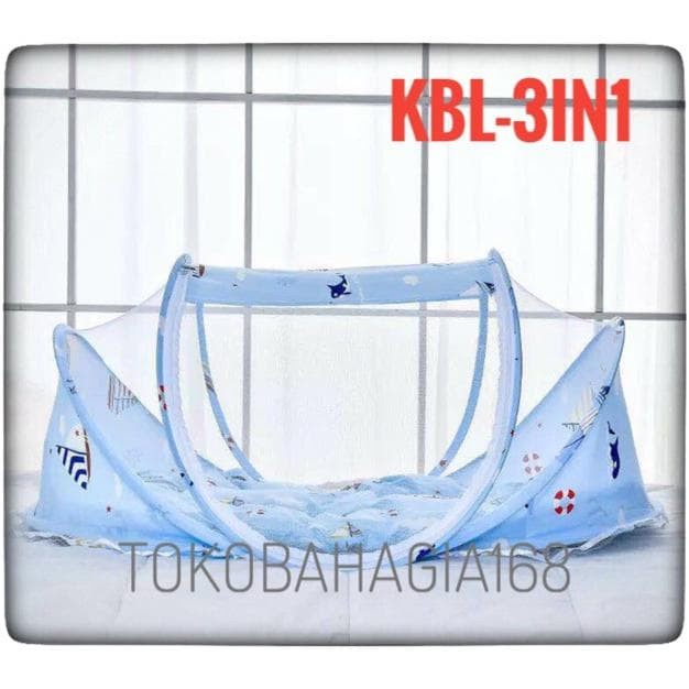 Kelambu bayi musik series 3 in 1 MOTIF KBL-3IN1