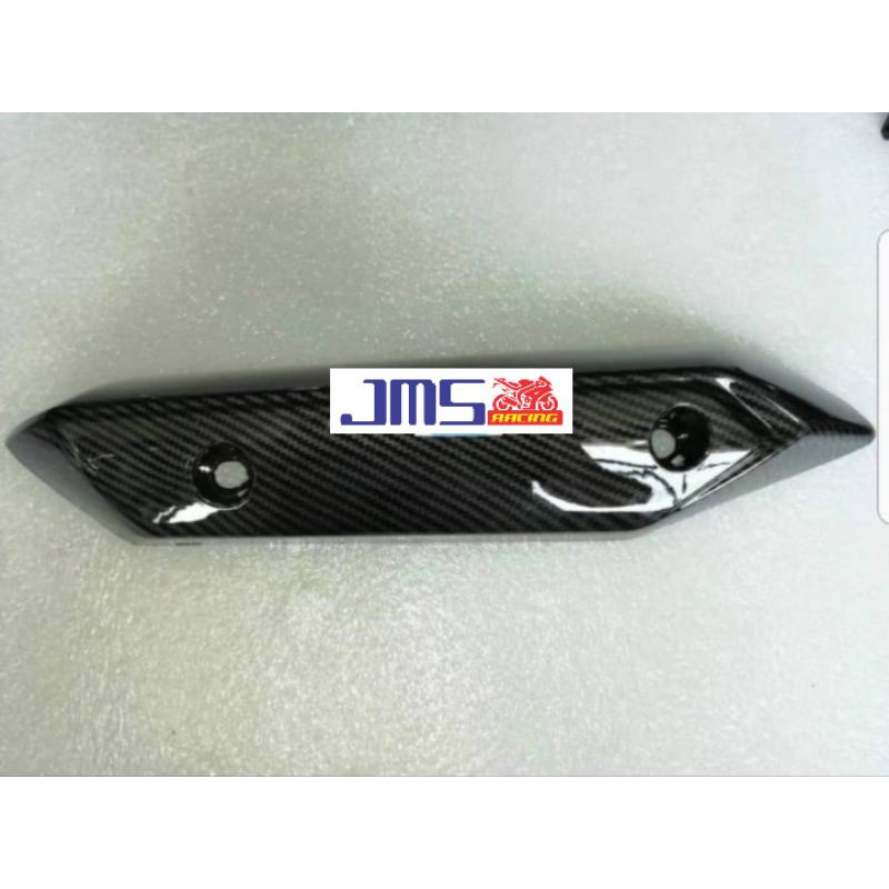 Cover tutup tameng knalpot carbon honda beat fi zoro