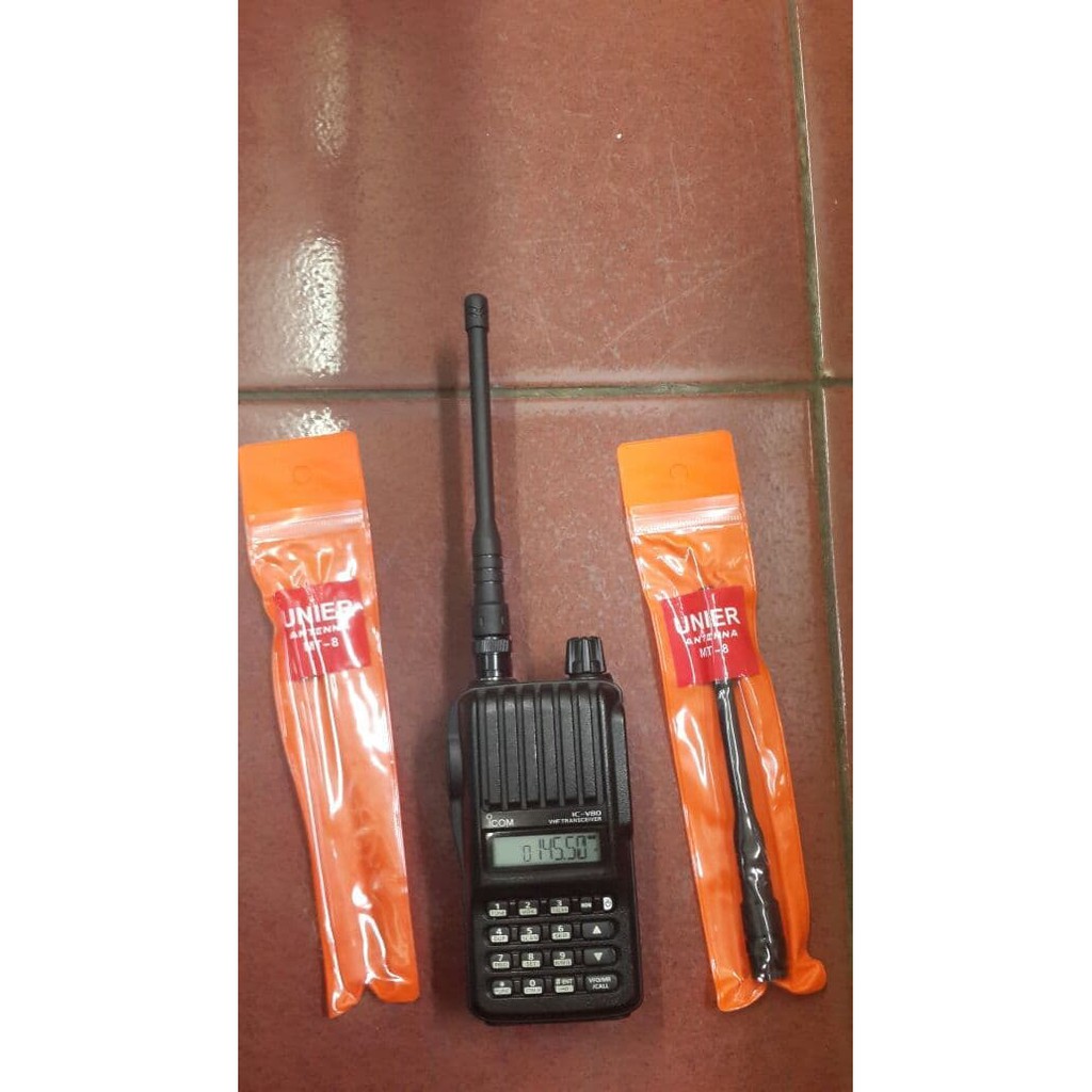 VHF Antena HT Tarik BNC V80 ICOM V86 Alinco DJ-196 DJ195 DJ196 IC-V80 ICV80 antena tarik panjang BNC