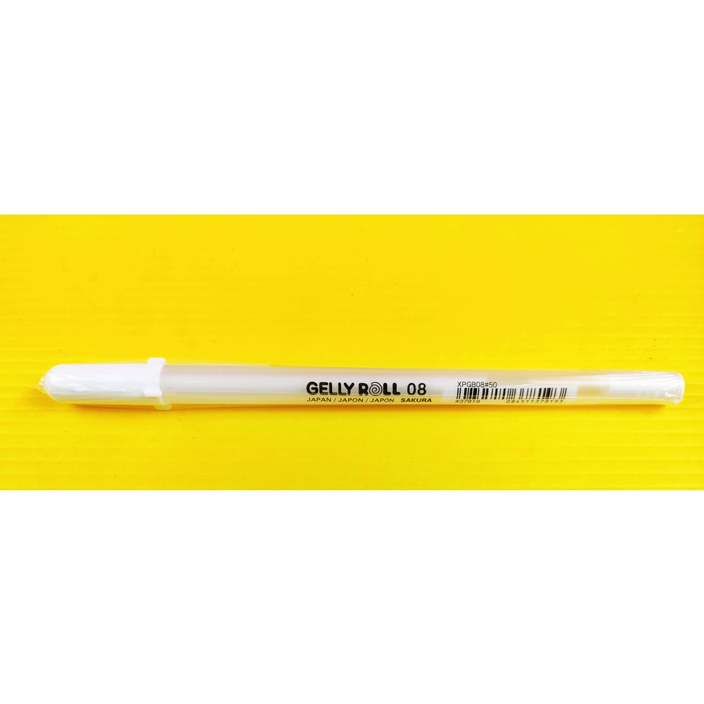 

PULPEN SAKURA GELLY ROLL WHITE MEDIUM POINT 08