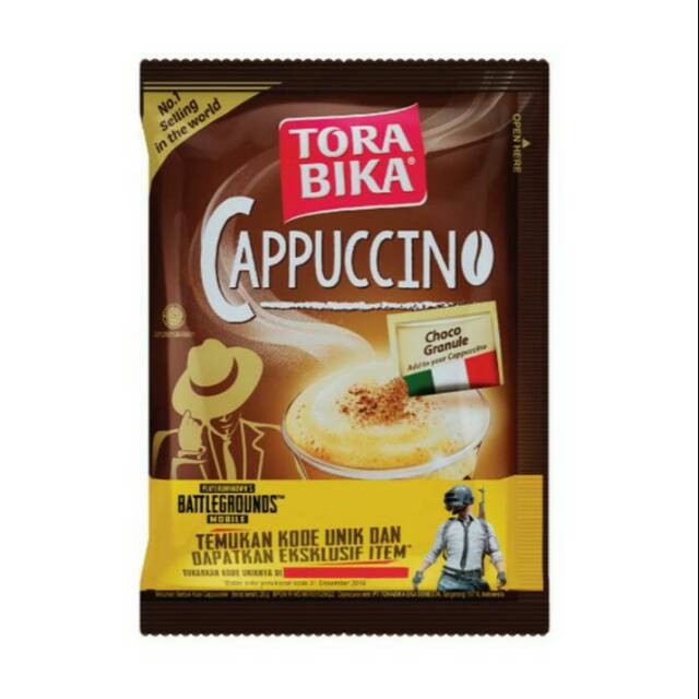 

KOPI TORABIKA CAPPUCCINO TORACCINO 10 x 25 GR