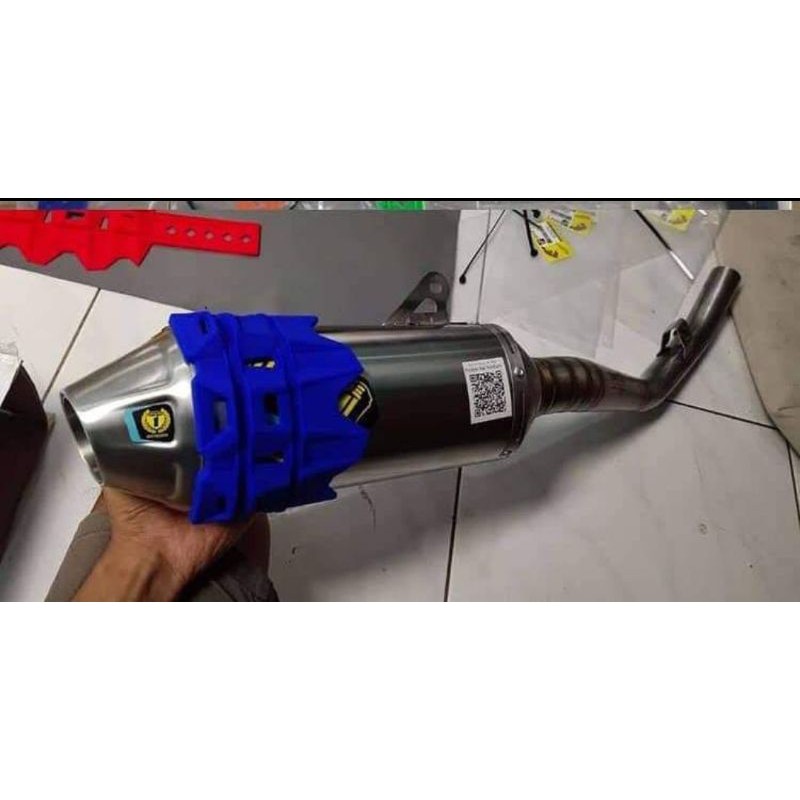 pelindung knalpot klx crf wr dll anti panas