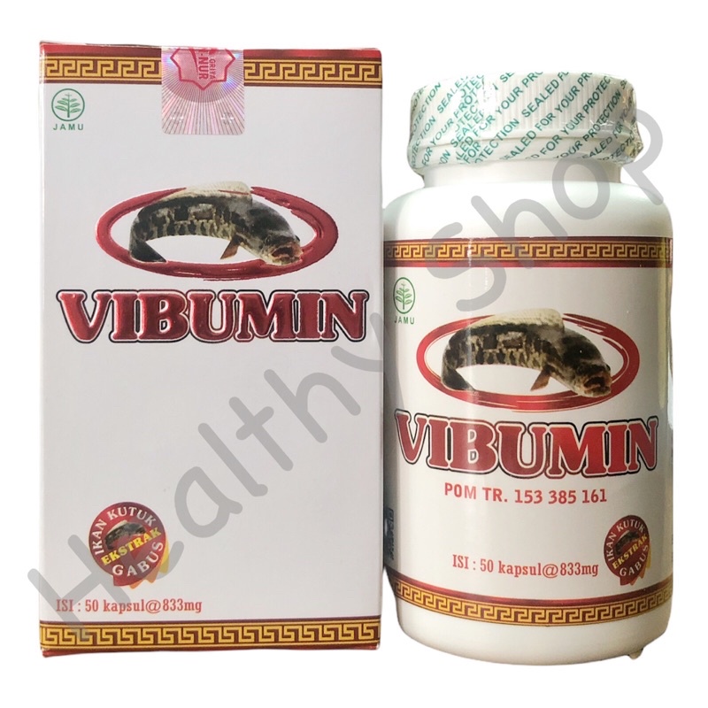 Vibumin 50 kapsul (Ekstrak Ikan Gabus)