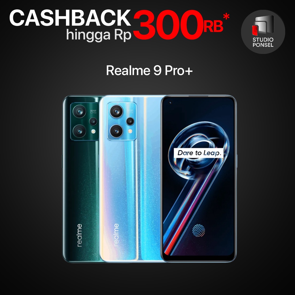 Realme 9 Pro+ 8/256GB 8/128GB Pro Plus Garansi Resmi 8 128 256 GB