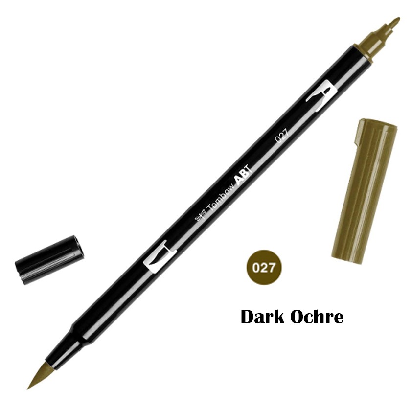 

ABT Tombow Dual Brush Pen - 027 Dark Ochre