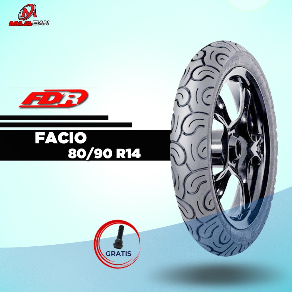 Ban Tubeles Motor Matic// FDR FACIO 80/90 Ring 14 Baru