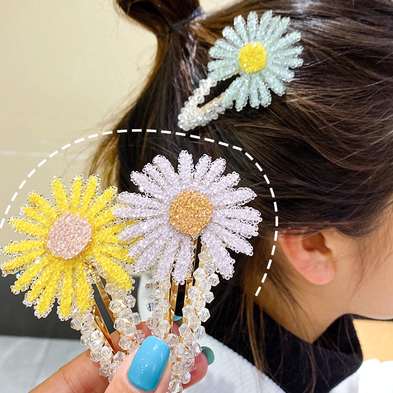 cheap flower hair clips