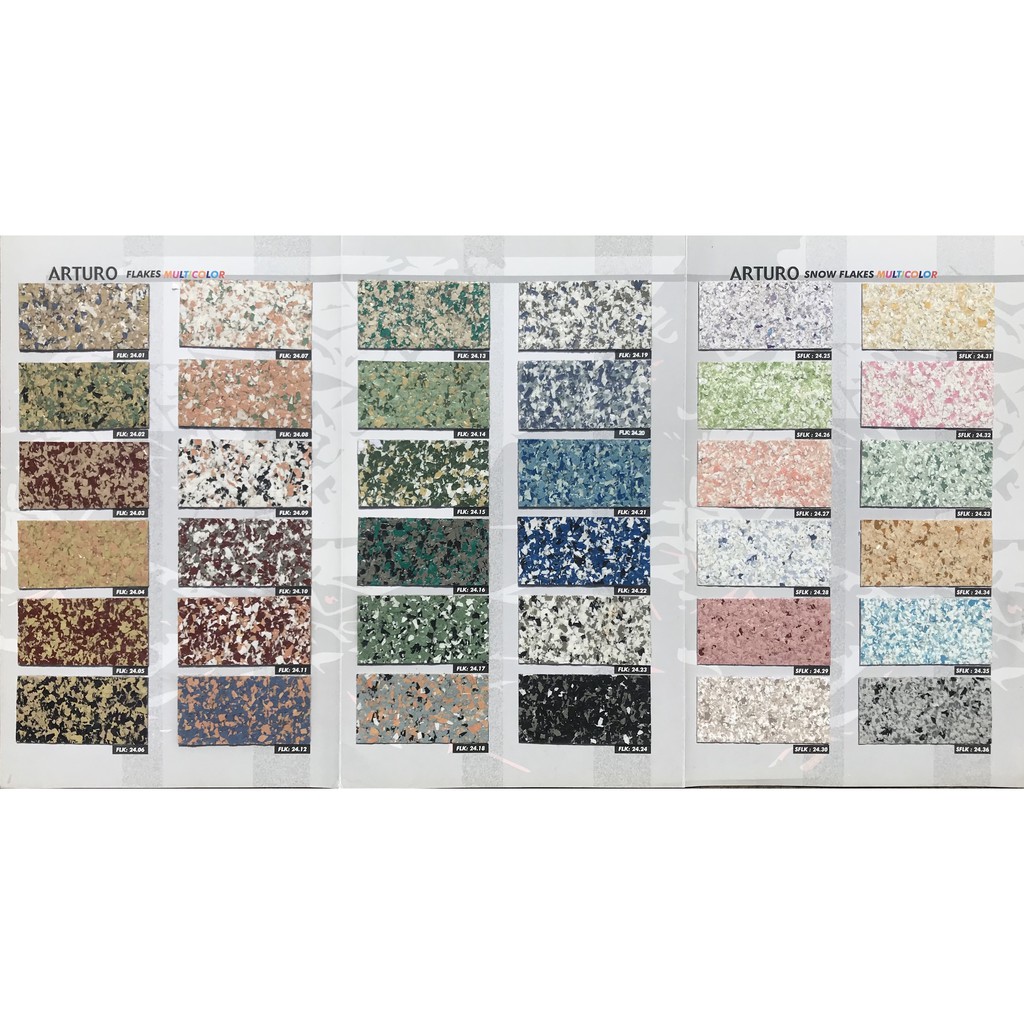Cat Tembok Tekstur Arturo type Flakes (FLK) ukuran pail 20 Kg