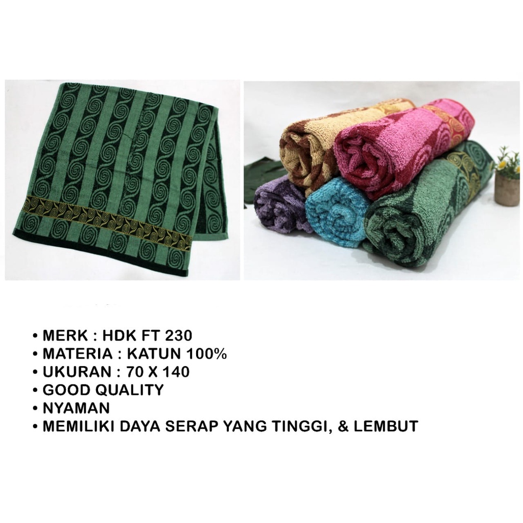 Handuk Mandi Dewasa Katun Handuk Mandi 70  x 140 Tebal Lembut Berdaya Serap Tinggi Kualitas Handuk Hotel Bath Towel Cotton 100% Handuk Populer Handuk Dewasa Unisex Handuk