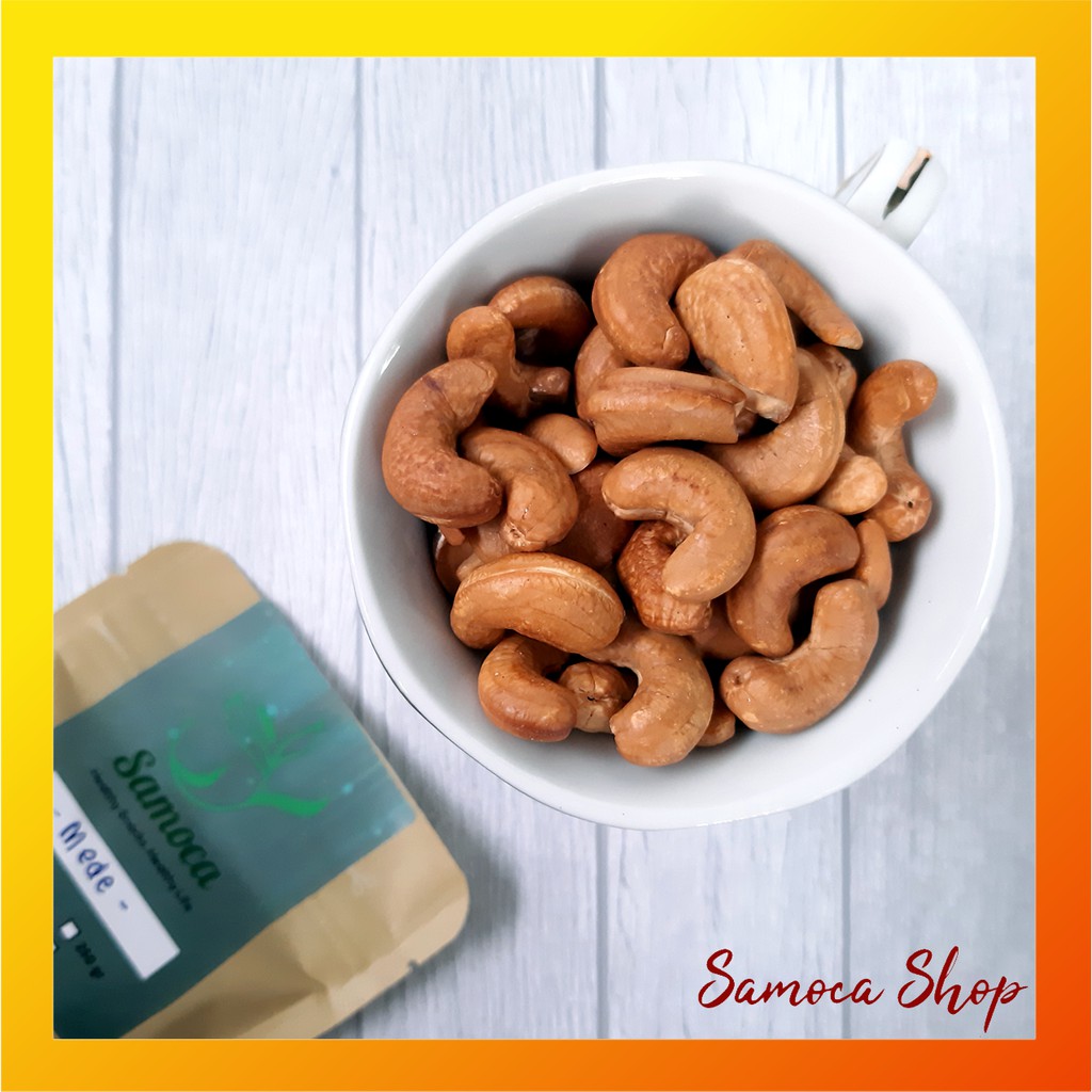 

Kacang Mede Panggang Premium Roasted Cashew Cemilan Diet Sehat kemasan 250gr