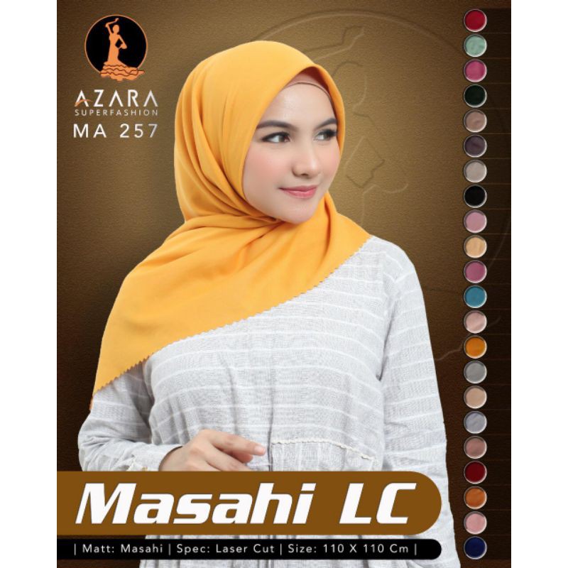 (COD) Segiempat Oskara Lasercut / Square Cutting Laser / Hijab Segiempat Azara Oskara Lasercut Murah-8