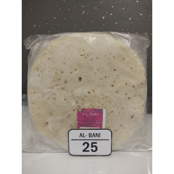 Tortilla Kulit Kebab AL-Bani 25cm - Albani